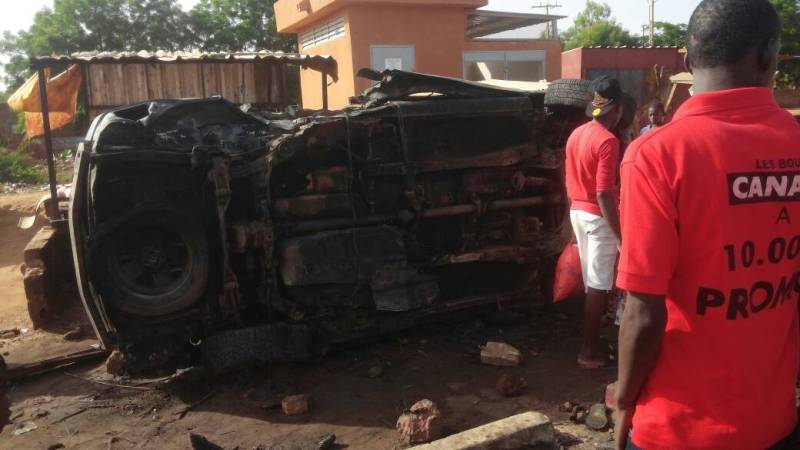 Lexus incendie Niamey rive droite 3