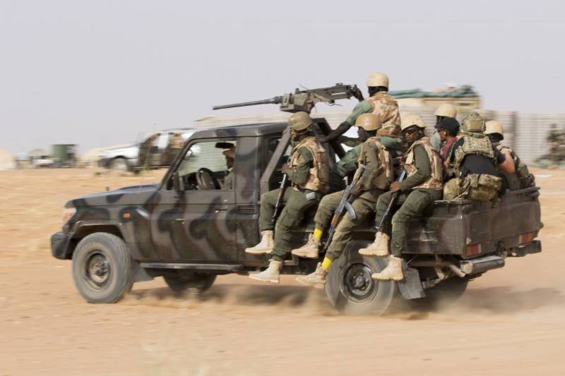 Niger patrouille FAN