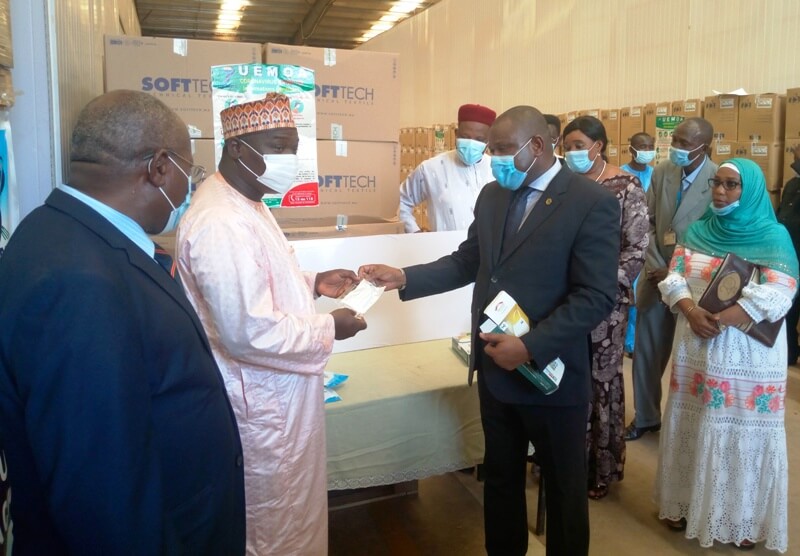 Remise don covid par UEMOA Niger BIS
