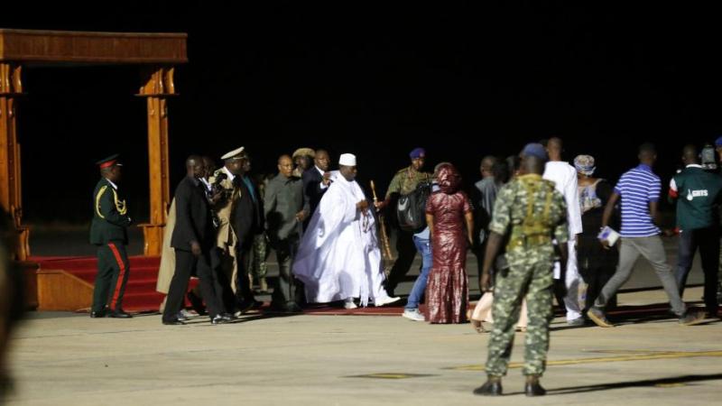 Yahya Jammeh aeroport de Banjul