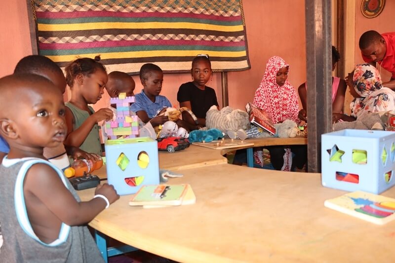 enfants case de passage Agadez