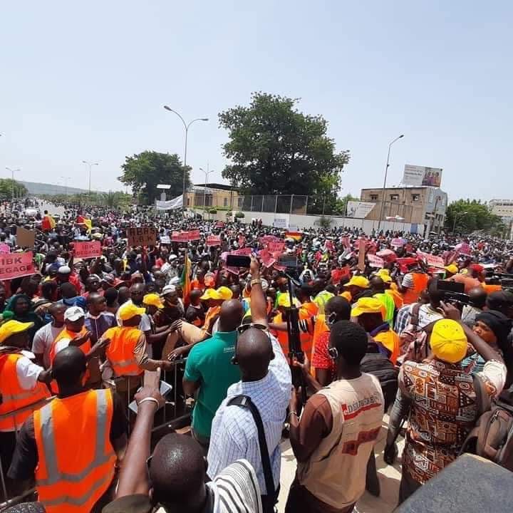 rassemblement opposition place independance Bamako BIS4