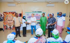 Niamey V : l’ONG DJAM WARI, avec l’appui de l’EMMNR, forme des femmes et des jeunes déscolarisés à la fabrication de savons solides