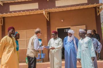 Education: un an après la tragédie de l'école Pays-Bas, l'Unicef remet aux autorités 26 classes construites en matériaux définitifs à l'école Gamkallé de Niamey