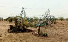 Perturbations électriques à Niamey, Dosso et Tillabéry : trois pylônes effondrés au Nigeria privent une partie du Niger d’énergie