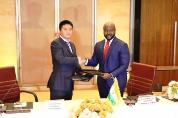 Pétrole: signature d'un mémorandum d'entente avec le chinois SINOPEC pour l'exploitation de plusieurs blocs au Niger