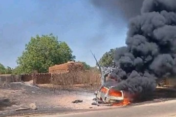 Explosion mortelle à Soma : un père et son fils périssent dans l’incendie de leur véhicule transportant du carburant fraudé