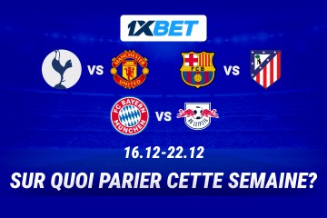 La mêlée entre les leaders de la Liga et plus encore : pariez sur les matchs épiques de la semaine !