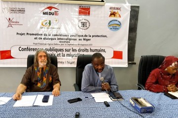 Conférence publique à l'IRSH : Un appel à la paix, à l'inclusion sociale et au dialogue interreligieux au Niger