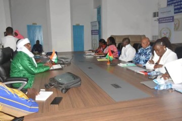 Coopération médiatique : le président de l'ONC en visite de travail à Conakry