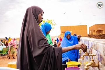 Soray : un forage offert par l’ONG Ensemble Main dans la Main Niger-Russie (EMMNR) pour soulager la soif des populations