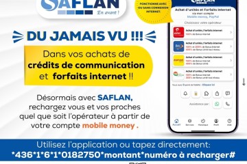 SAFLAN : l'application qui révolutionne les recharges mobiles au Niger, même SANS INTERNET !