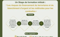 Renforcement des capacités : la CIMCT forme les pays du Sahel sur les risques financiers liés au terrorisme