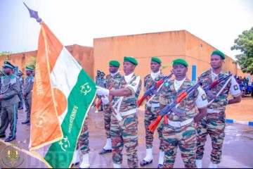 Défense : la 57e promotion de la Gendarmerie nationale présentée au drapeau et désormais prête à servir la République et défendre la Patrie