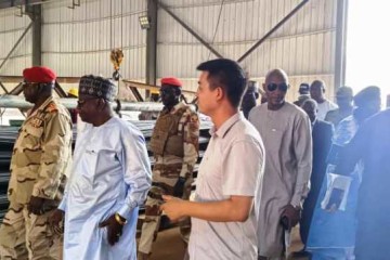 Tahoua : inauguration de l’usine de fabrication de fer à béton de Badaguichiri