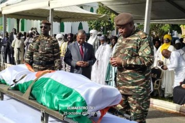 Décès de Hama Amadou : le Chef de l’Etat, le général de brigade Abdourahamane Tiani rend un dernier hommage à l’illustre disparu