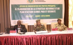 Climat, paix et sécurité : le Niger mobilise ses forces pour une stratégie intégrée dans le Liptako-Gourma 