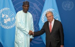 New York : À l'ONU, le Niger expose sa feuille de route souveraine à Antonio Guterres