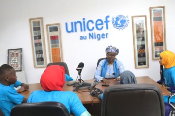 À l’UNICEF Niger, les enfants font entendre leur voix pour la refondation nationale