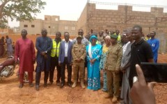 Projet du CNSP de construction de classes à Niamey : 43% de taux d’exécution en 19 jours de travaux (Génie Militaire)
