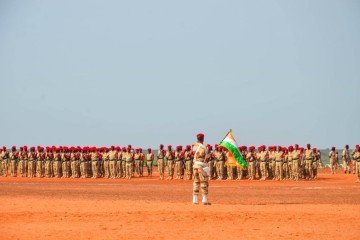 Sécurité intérieure : 1 317 nouveaux gardes nationaux de la promotion 2026 présentés au drapeau