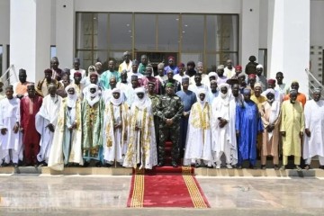 Le Président de la république reçoit une délégation du mouvement social d’expression et de culture peulh et pastorale