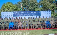 École militaire supérieure : rentrée solennelle de la 3e promotion de l’École de Guerre