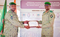 Défense : fin de stage de la 5e promotion du Cours d’État-Major de l’École Militaire Supérieure (EMS)