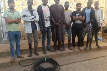 Niamey : huit membres d’un réseau de voleurs de câbles de Niger Telecom arrêtés par la Police judiciaire