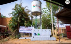 Liboré : un forage hydraulique financé par l’ONG EMMNR inauguré pour améliorer l’accès à l’eau potable