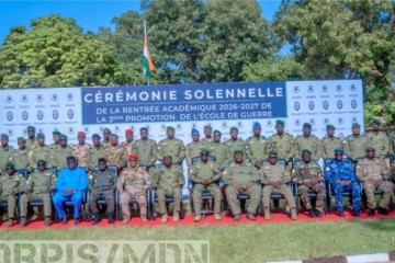 École militaire supérieure : rentrée solennelle de la 3e promotion de l’École de Guerre
