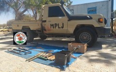 Défense et Sécurité : un impressionnant arsenal de guerre récupéré par les FDS auprès du MPLJ et de Boko Haram à Diffa