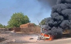 Explosion mortelle à Soma : un père et son fils périssent dans l’incendie de leur véhicule transportant du carburant fraudé