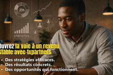 Le chemin vers un revenu stable : comment Ousmane est devenu un partenaire à succès de 1xpartners