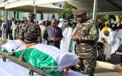 Décès de Hama Amadou : le Chef de l’Etat, le général de brigade Abdourahamane Tiani rend un dernier hommage à l’illustre disparu